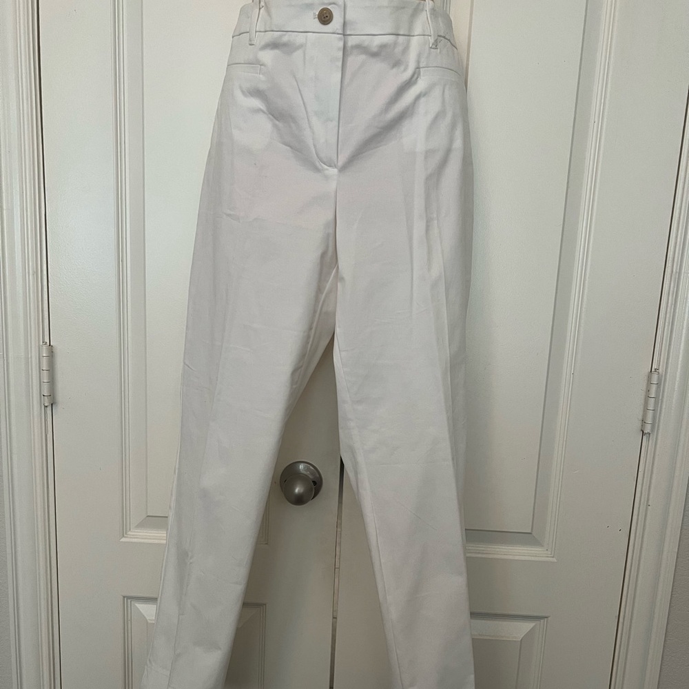 Ann Taylor, size 14T, white pants, new.